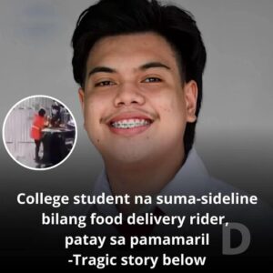 College student na suma-sideline bilang delivery rider, walang awang binaril, ninakaw motor 