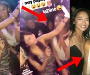 Full, Uncut Video Of Nadine Lustre Controversially “Pushing” Female Fan Away From James Reid