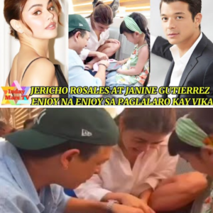 Jericho Rosales and Janine Gutierrez Enjoyed Playing Like Kids with Vika!/lo