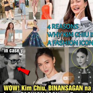 WOW!! Kim Chiu BINANSAGAN na isang FASHION ICON ng ating Bansa! KABILANG kina HEART at PIA!!(DG)