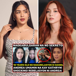 BREAKING NEWS: Andrea Brillantes Opens Up to Kathryn Bernardo About Her Relationship with Daniel Padilla – What Will Kathryn’s Reaction Be?😱