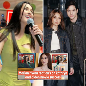 Breaking News: Marian Rivera’s shocking reaction to the success of the movie starring Kathryn Bernardo and Alden Richards surprised fans