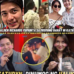 ALDEN RICHARDS spotted visiting KATHRYN BERNARDO at her home? Fans can’t stop talking about this shocking surprise! 🔥 What’s really going on behind closed doors?(DG)