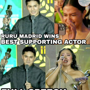 RURU MADRID BEST SUPPORTING ACTOR (GREEN BONES) MMFF AWARDS 2024 (VIDEO)(DG)