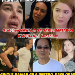 OMG! Gretchen Baretto LOST HERSELF AFTER Sunshine Cruz’s SUIT!(DG)