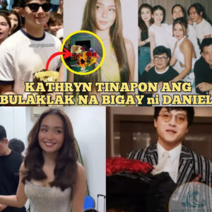 Kathryn THREW AWAY the FLOWERS Daniel GAVE HER! What really happened when Kathryn SHOWED UP at Daniel’s dressing room? Fans are in shock after this unexpected turn of events! You won’t believe what went down behind closed doors!(DG)