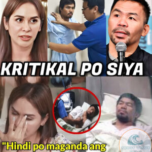 Jinkee Pacquiao NAGSALITA NA sa KRITIKAL NA LAGAY ni Manny Pacquiao sa HOSPITAL!…VIDEO