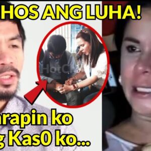 Manny Pacquiao, Emosyonal na Humarap sa Publiko Matapos Arestuhin ng NBI!