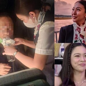 Sister ni Kim Chiu nag-trending sa pagtulong….. Isang nakakabilib na tagpo ang ibinahagi ng spokesperson ng Philippine Airlines (PAL) na si Cielo Villaluna sa kanyang Facebook post. Tampok dito ang larawan ng kanilang flight attendant na maingat na tumutulong sa isang may edad na pasahero habang hawak nito ang inumin.(DG)