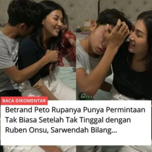 Betrand Peto Rupanya Punya Permintaan Tak Biasa Setelah Tak Tinggal dengan Ruben Onsu, Sarwendah Bilang… (DG)