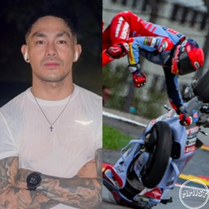 Video captures the moment Ion Perez’s heart-stopping motorbike racing accident was captured on camera