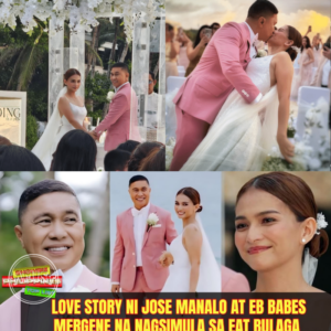 Love Story ni Jose Manalo at EB Babes Mergene na nagsimula sa Eat Bulaga na nauwi sa Kasalan