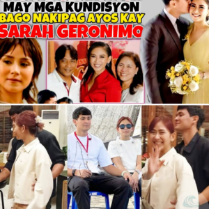 Sarah Geronimo’s Mother Set Conditions Regarding Money Before Reconciling with Sarah and Mateo.