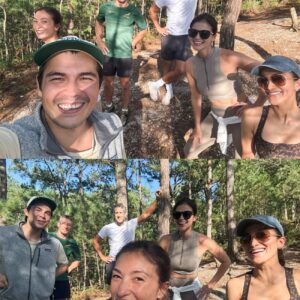 How Chris Gonzalez, Nico Bolzico and Erwan Heussaff, and their families unplugged in Baguio