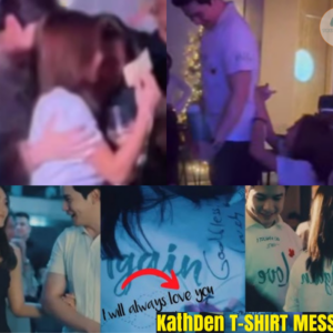 SHOCKING: Kathryn’s Love Message to Alden on T-Shirt Revealed—Fans Go Wild Over the Sweet Words Stirring Up Buzz!