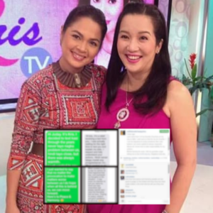 Judy Ann Santos to Kris Aquino: “I just expressed my thoughts on the situation. It was never my intention to hurt you.” – What happened?