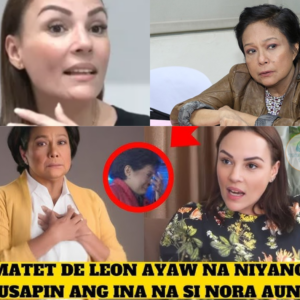 SHOCKING: Matet de Leon declares she no longer wants to talk to her mother, Nora Aunor! The shocking reasons behind this decision!