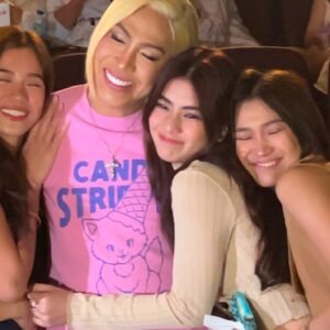 Vice Ganda explains ‘And the Breadwinner is…’ effect, hugs BINI members who organized block screening