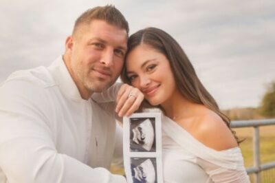 Former Miss Universe Demi-Leigh Tebow expecting first child