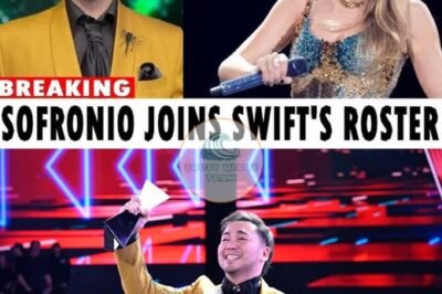 Sofronio Vasquez shocks the music world by signing with Taylor Swift’s record label after making history on The Voice