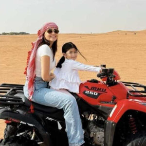 Trina Candaza reveals Jaw-Dropping details from her wild desert safari adventure with Mithi!