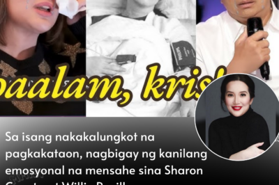 SHARON CUNETA AT WILLIE REVILLAME, EMOSYONAL SA HULING HABILIN PARA SA KAIBIGAN NA SI KRIS AQUINO!