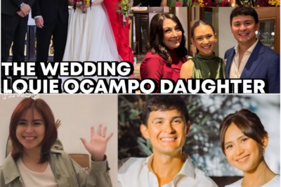 Louie Ocampo’s STAR WEDDING Sharon Cuneta’s Daughter Sarah G Matteo Guidicelli Attends, With Many Surprises