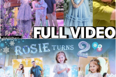 Baby Peanut 2nd Birthday Vilma Santos Na-SHOCK sa Bonggang Blue Dress ni Rosie | Jessy Luis Manzano