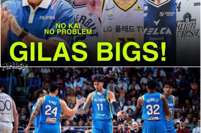 APAT NA BIGS ANG KAPALIT NI KAI SOTTO! No Kai No Problem! Mas malalakas na mga Gilas Bigs!