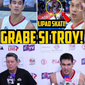 “Sa labanan ng Ginebra at SMB, si Troy Rosario ang hero ng gabi! Walang humpay ang laro ni Scottie Thompson, lumilipad at pinapakita ang kanyang pinakamagaling na performance.”