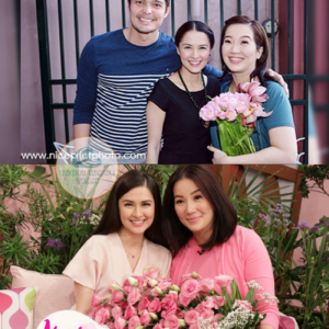 A Heartfelt Reunion: Marian Rivera’s Touching Visit to Kris Aquino at St. Luke’s, Supported by Angel Locsin…