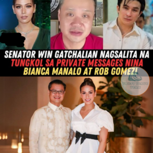 Sen. Win Gatchalian Nagbigay Ng Mensahe Para Kay Bianca Manalo Matapos Ang Kabit Issue Kay Rob Gomez