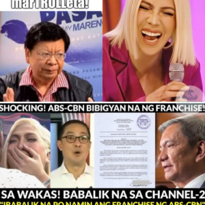 Shocking! Congress to RESTORE ABS-CBN’s Franchise, Vice Ganda and ABS-CBN to Return to Channel 2.