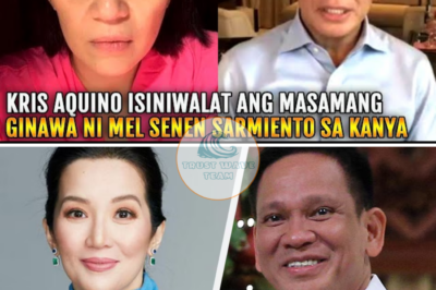 Kris Aquino BUHAY na BUHAY at GALIT na ISINIWALAT ang MASAMANG GINAWA ni Mel Sarmiento!!