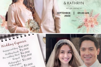 Congrats! Kathryn and Alden have finalized their prenup agreement for their upcoming wedding! /lo