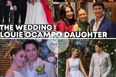 STAR STUDDED WEDDING Of Louie Ocampo Daughter Dumalo sina Sharon Cuneta Sarah G Matteo Guidicelli