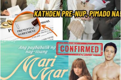 CONFIRMED: KATHRYN BERNARDO BILANG MARIMAR AT ALDEN RICHARDS BILANG SERGIO, MAPAPANOOD NA SA GMA7! Posted by  –  January 29, 2025 CONFIRMED: KATHRYN BERNARDO BILANG MARIMAR AT ALDEN RICHARDS BILANG SERGIO, MAPAPANOOD NA SA GMA7!    Pause   00:00 00:34 01:31 Mute  Isang malaking proyekto ang kinumpirma ng GMA7 na nagbigay kasiyahan at labis na excitement sa mga fans ng dalawang pinakasikat na bituin sa industriya ng showbiz—si Alden Richards at Kathryn Bernardo. Ang dalawang Kapuso at Kapamilya stars ay magsasama sa isang iconic na remake ng “Marimar,” isang serye na muling magbibigay buhay sa mga kilig, drama, at pag-ibig sa telebisyon.  Alden Richards, natanong ni Boy Abunda kung nililigawan nito si Kathryn  Bernardo  Kathryn Bernardo Bilang Marimar: Isang Hamon at Inspirasyon  Matapos ang mga tagumpay sa kanyang mga nakaraang proyekto, si Kathryn Bernardo ang napili upang gumanap bilang Marimar, ang pangunahing karakter sa klasikong serye. Kilala si Kathryn sa kanyang husay sa pagganap at lalim ng emosyon na kaya niyang iparating sa kanyang mga karakter, kaya’t inaasahan na bibigyan niya ng bagong dimensyon ang iconic na papel ni Marimar.  Sa isang interview, ibinahagi ni Kathryn ang kanyang excitement at pananabik para sa proyekto. “Napaka-iconic ng karakter ni Marimar, kaya ito ay isang malaking hamon para sa akin. Pero handa akong magbigay ng lahat ng aking makakaya upang mapanatili ang essence ng karakter, at sabay na dalhin ito sa isang bagong henerasyon. I’m excited to work with Alden again and bring this beloved story to life,” ani ni Kathryn.  Alden Richards Bilang Sergio: Pagpapakita ng Kakaibang Charm  Samantala, si Alden Richards ang gaganap bilang Sergio, ang lalaking maghahatid ng kilig at drama sa buhay ni Marimar. Kilala si Alden sa kanyang natural na charm at husay sa drama, kaya’t tiyak na magbibigay siya ng malalim na interpretation sa papel ni Sergio. Ang kanyang karisma at kahusayan sa pagpapakita ng emosyon ay isang magandang hakbang upang maipakita ang pagsubok at tagumpay ng kanyang karakter sa kuwento ng “Marimar.”  “Excited ako makatrabaho si Kathryn ulit sa proyektong ito. Ang ‘Marimar’ ay isang malaking bahagi ng ating kultura, kaya’t ito ang tamang pagkakataon na maipakita ang isang bagong perspektibo kay Sergio,” sabi ni Alden sa isang press conference.  Bagong Flavor sa Klasikong Kuwento  Ang remake ng “Marimar” ay naglalayong magbigay ng bagong flavor sa iconic na kuwento ng pag-ibig, paghihiganti, at tagumpay. Ayon sa GMA7, magdadala ang serye ng mga modernong elemento na tiyak ay magiging relatable sa kasalukuyang henerasyon, habang pinapanatili ang orihinal na essence ng istorya. Sa ilalim ng direksyon ng isang premyadong filmmaker, inaasahang magiging visually stunning at emotionally captivating ang seryeng ito.  🔴CONFIRMED! KATHRYN BERNARDO BILANG MARIMAR at ALDEN RICHARDS BILANG  SERYO, MAPAPANOOD sa GMA7🔴 – YouTube  Excitement ng mga Fans  Tulad ng inaasahan, mabilis na nag-trend sa social media ang hashtags na #KathrynAsMarimar at #AldenAsSergio matapos i-anunsyo ang project. Marami ang nagbahagi ng kanilang kasiyahan at anticipation para sa proyekto. “Perfect silang dalawa! Hindi ko na mahintay na mapanood sila bilang Marimar at Sergio. Siguradong magiging hit ito!” pahayag ng isang fan.  “Ang saya makita sina Alden at Kathryn na magkasama sa isang iconic na serye. Good job, GMA7, sa pagsasama ng dalawang pinakamalalaking pangalan sa industriya,” dagdag naman ng isa pang tagahanga.  Behind-the-Scenes Preparations  Ayon sa mga ulat, nagsasanay na sina Kathryn at Alden para sa kanilang mga karakter. Si Kathryn ay sumasailalim sa mga dance at acting workshops upang mas mailapit ang kanyang interpretasyon sa orihinal na Marimar, samantalang si Alden ay nagsasagawa ng character study upang mas mapalalim ang papel ni Sergio. Patuloy nilang ibinabahagi ang kanilang paghahanda sa social media, na nagpapakilig sa kanilang mga fans.  Inaabangan ng Lahat  Bagamat wala pang eksaktong petsa ng premiere, inaasahan ng GMA7 na ilulunsad ang “Marimar” ngayong taon. Ang serye ay nasa huling yugto na ng pre-production at malapit nang magsimula ang taping. Ang pagsasama nina Kathryn Bernardo at Alden Richards bilang Marimar at Sergio ay tiyak na magdudulot ng kilig at inspirasyon sa lahat ng manonood.  Tinutukan ng mga fans ang bawat hakbang ng mga bida at tiyak na magiging isang masaya at memorable na karanasan ang pagdating ng “Marimar” sa GMA7. Abangan ang napakagandang kwento ng pag-ibig at pag-asa mula sa mga pinakamalalaking bituin ng industriya!