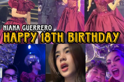 NIANA GUERRERO TURNS 18 ❤️ FULL VIDEO 18TH BIRTHDAY DEBUT CONCERT NI NIANA GUERRERO(DG)