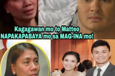 MOMMY DIVINE, GALIT NANG SINAPIT NI SARAH GERONIMO SA TRAHEDYA NA KASAMA SI MATTEO GUIDICELLI!(DG)