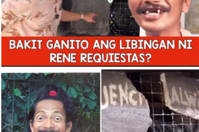 Julius Babao was stunned to find Rene Requiestas’ grave in a shocking, neglected state, sparking outrage and leaving fans in disbelief. /lo