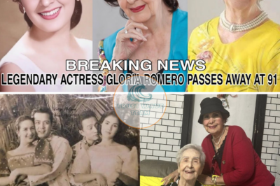 Fans and colleagues shocked by Gloria Romero’s death at 91! Find out the detailed cause