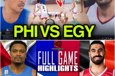 GILAS vs EGYPT! 😱 7-FOOTER ng EGYPT, BUMAGSAK kay JUNEMAR! NAPATAKIP NG NOO si COACH TIM – ANONG NANGYARI?!