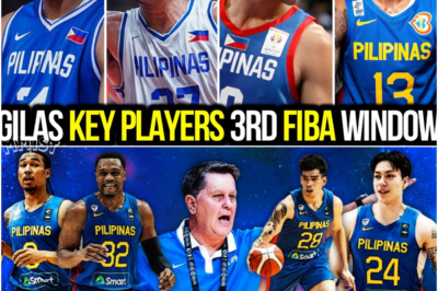 GILAS Pilipinas New Lineup at Key Players sa 3rd FIBA Window