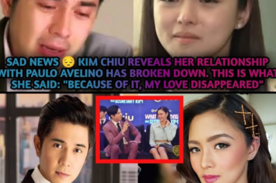 SAD NEWS: Kim Chiu Reveals Her Relationship with Paulo Avelino Has Broken Down