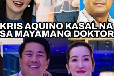 Kris Aquino MARRIED A RICH HUSBAND, Doctor Mike: THE WEDDING WAS ABOUT TO TAKE PLACE WHEN KRIS AQUINO WAS… 