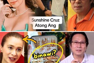 ATONG ANG REVOKES SUNSHINE CRUZ’S JEWELRIES! IS A REUNION WITH GRETCHEN BARRETTO POSSIBLE? THE TRUTH REVEALED! 