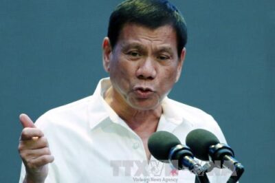 Former President Rodrigo Duterte Ipinagdiinan Na Haharapin Niya Ang Warrant Ng ICC