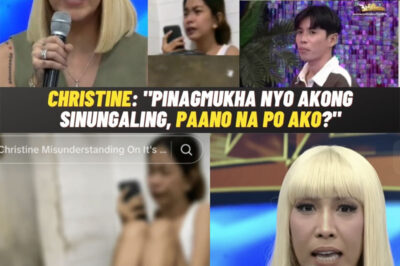 Vice Ganda’s LIES on It’s Showtime EXPOSED by CONTESTANT Christine! Watch (an)