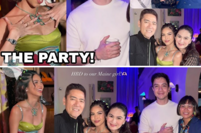 SHOCKING SCENE at Maine Mendoza’s 30th Birthday Party! The crowd went wild when Alden Richards made a surprise entrance! No one saw it coming, and the entire party was left in complete disbelief! What happened next will blow your mind – you won’t want to miss this! /lo