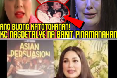 KC Concepcion Reveals the Shocking Reason Behind Her Billion-Dollar Inheritance from Her Grandparents